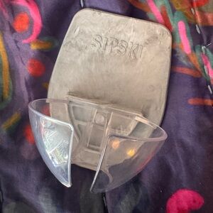 Sipski Clear Shower Wine Glass Holder